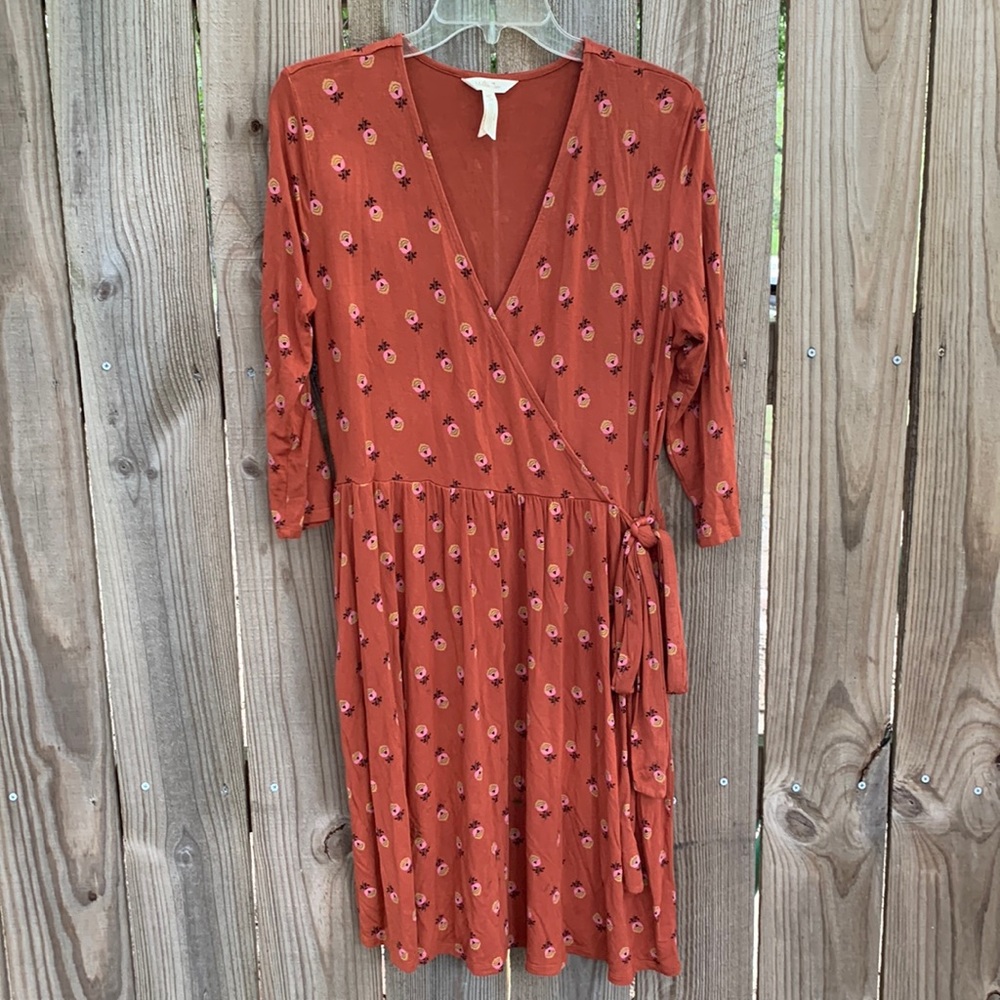 Matilda Jane Wrap Front dress with Pockets — Medium